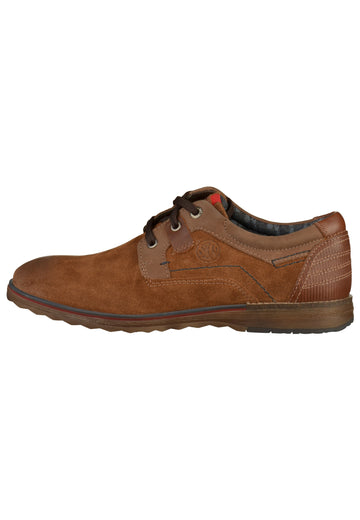 s.Oliver Halbschuhe Leder Braun - surf4shoes
