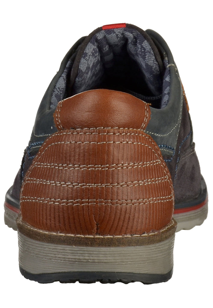 s.Oliver Halbschuhe Leder Dunkelblau - surf4shoes