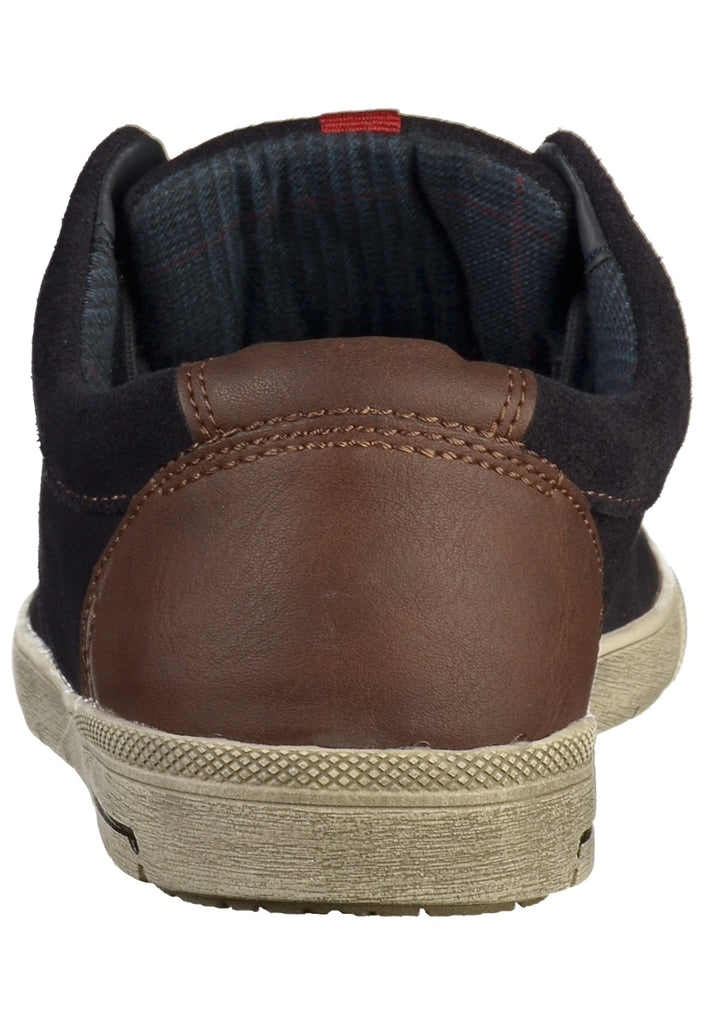 s.Oliver Halbschuhe Leder/Synthetik Blau - surf4shoes