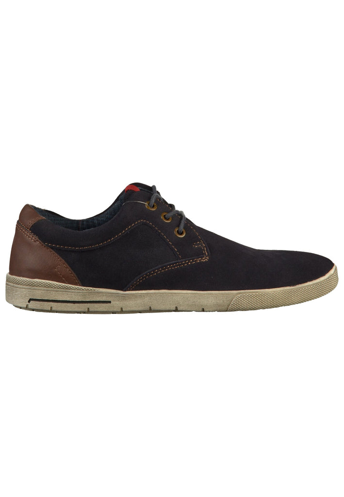 s.Oliver Halbschuhe Leder/Synthetik Blau - surf4shoes