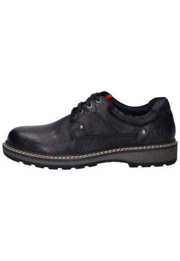 s.Oliver Halbschuhe Leder Schwarz - surf4shoes