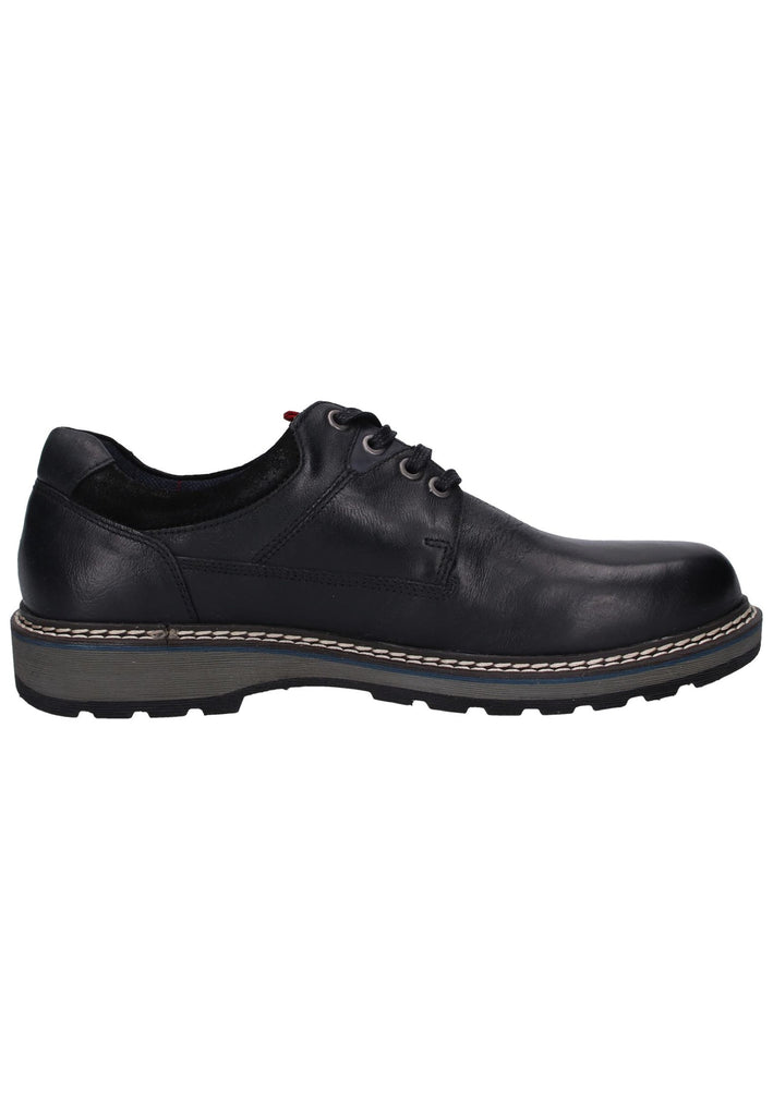 s.Oliver Halbschuhe Leder Schwarz - surf4shoes