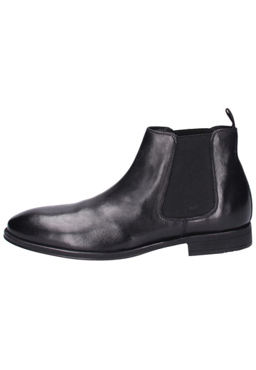 s.Oliver Stiefelette Leder Schwarz - surf4shoes