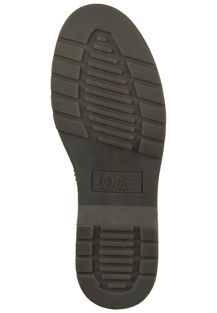 s.Oliver Halbschuhe Lederimitat Bronze - surf4shoes