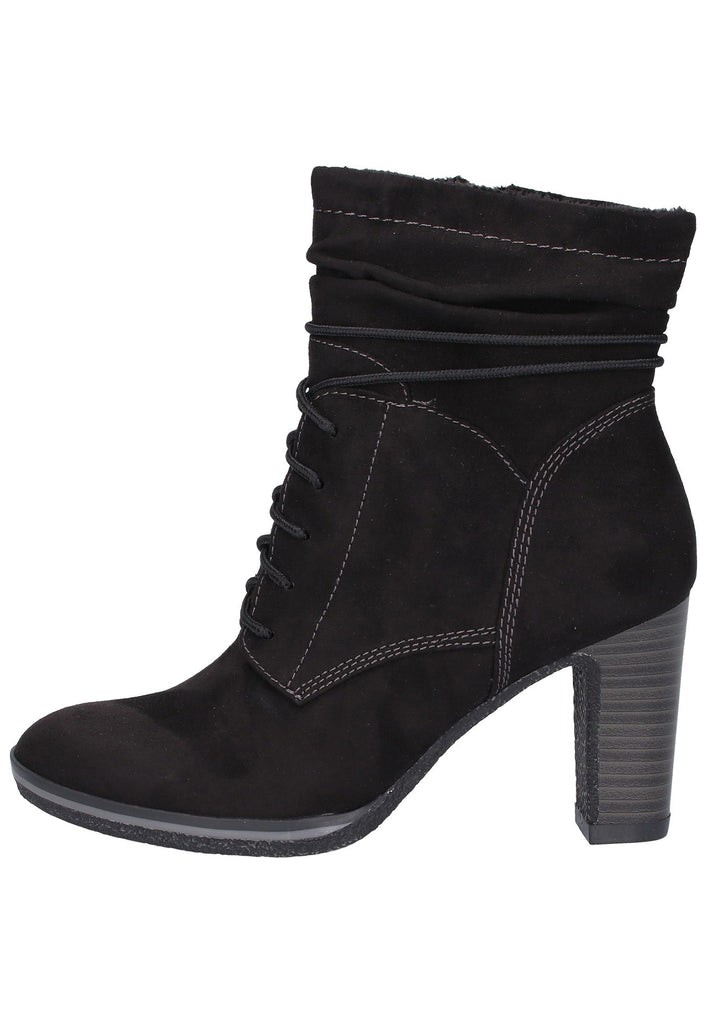 s.Oliver Stiefelette Textil Schwarz - surf4shoes