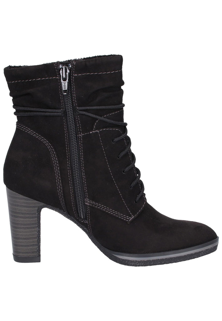 s.Oliver Stiefelette Textil Schwarz - surf4shoes