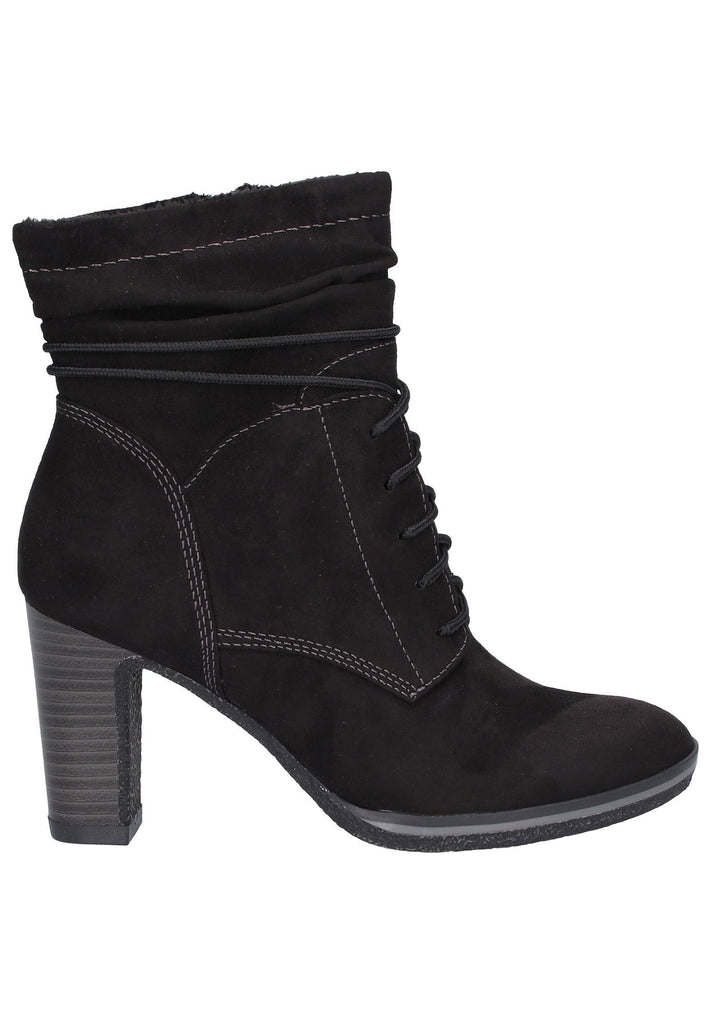 s.Oliver Stiefelette Textil Schwarz - surf4shoes