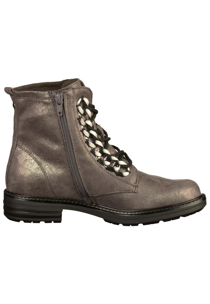 s.Oliver Stiefelette Textil Anthracite - surf4shoes