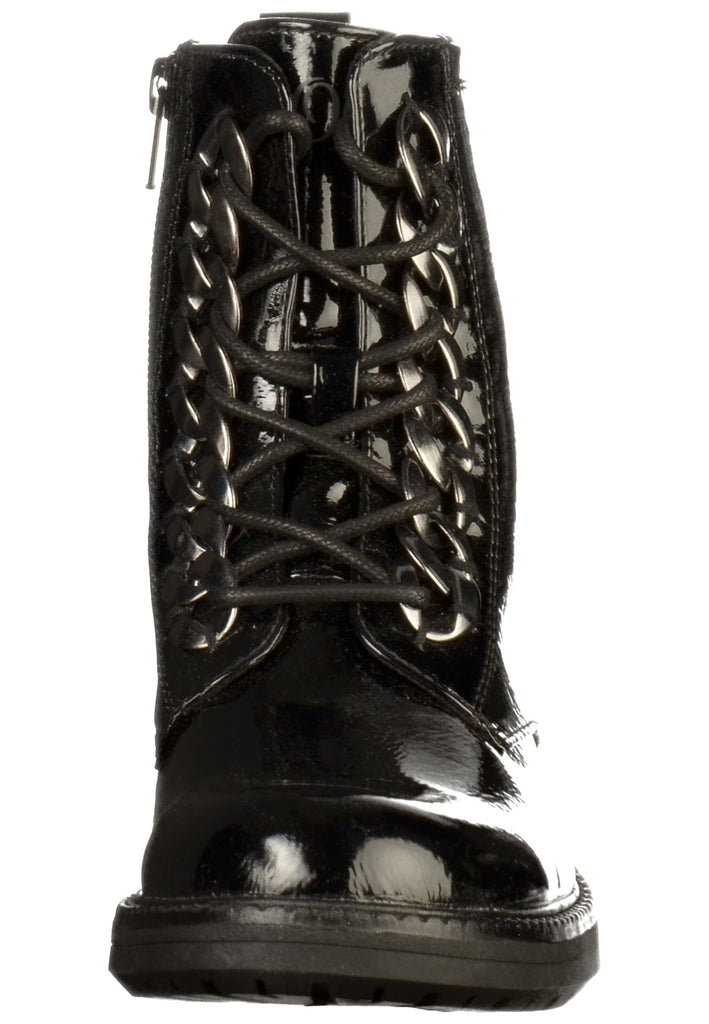 s.Oliver Stiefelette Lederimitat Schwarz - surf4shoes