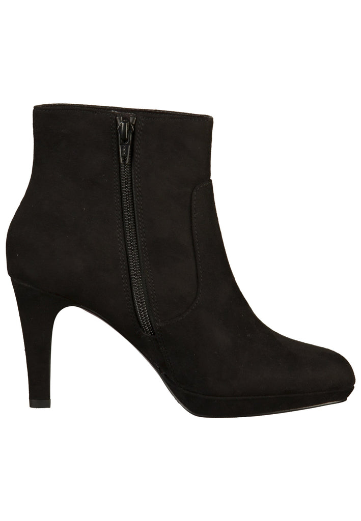 s.Oliver Stiefelette Textil Schwarz - surf4shoes