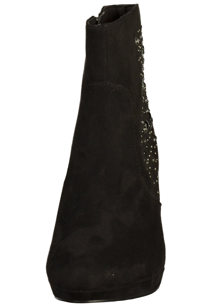 s.Oliver Stiefelette Textil Schwarz - surf4shoes