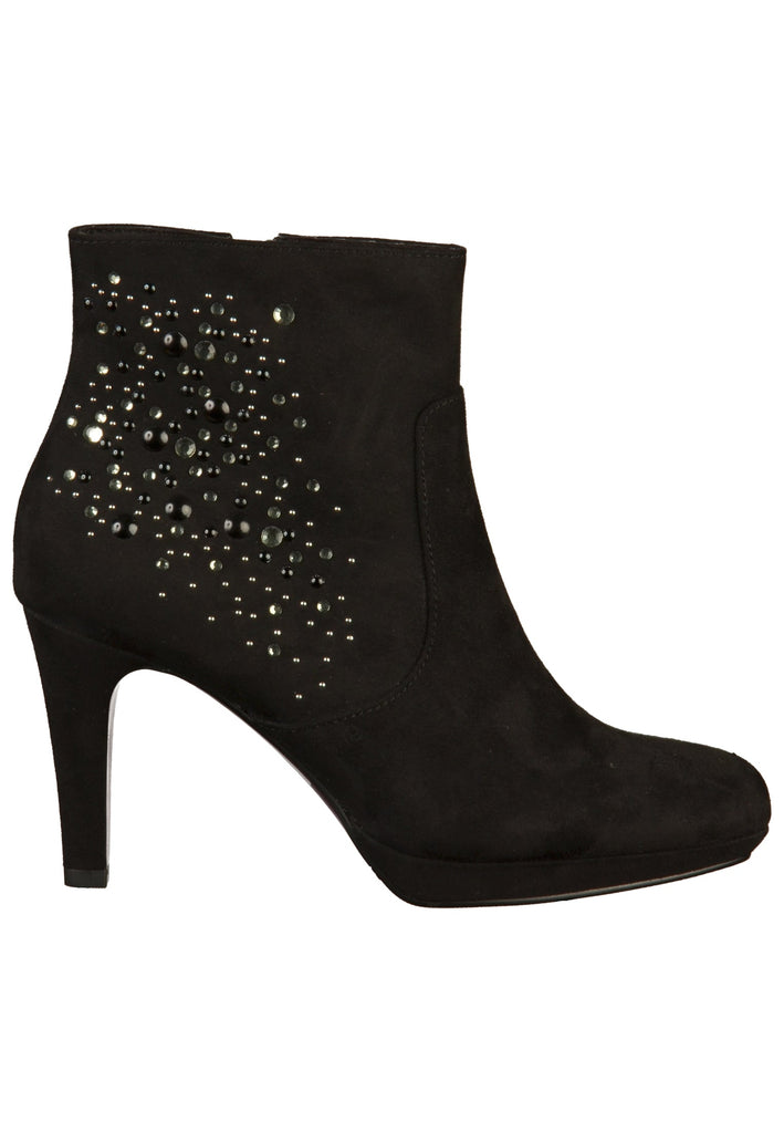 s.Oliver Stiefelette Textil Schwarz - surf4shoes