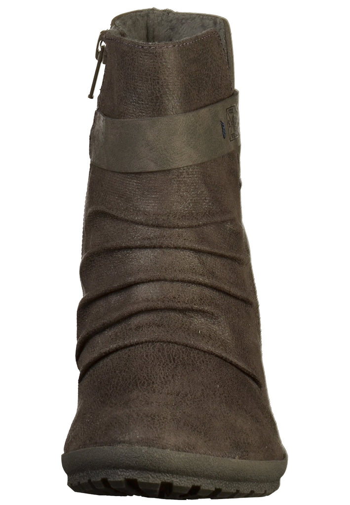 s.Oliver Stiefelette Lederimitat/Textil Grau - surf4shoes