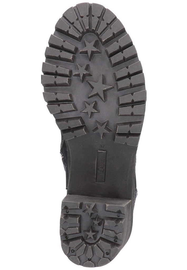 s.Oliver Stiefelette Lederimitat Schwarz - surf4shoes