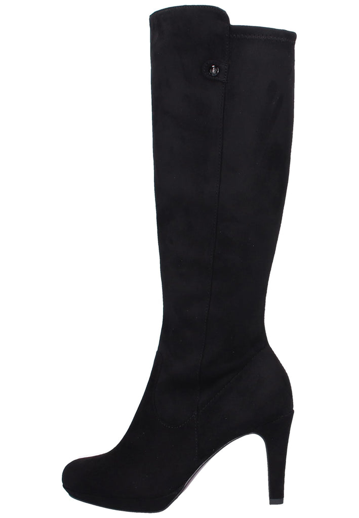 s.Oliver Stiefel Textil Schwarz - surf4shoes