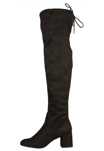 s.Oliver Stiefel Lederimitat Schwarz - surf4shoes