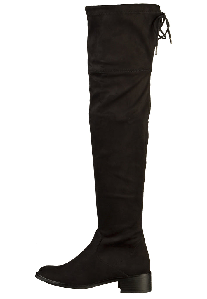 s.Oliver Stiefel Textil Schwarz - surf4shoes