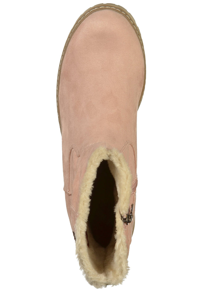 s.Oliver Stiefelette Textil Rose - surf4shoes