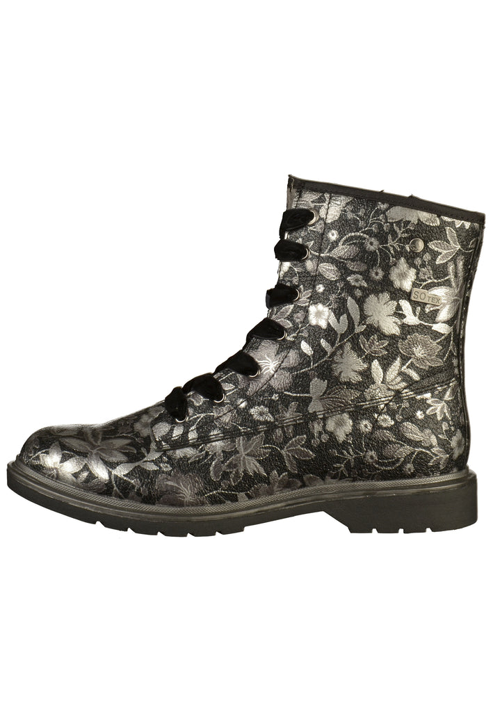 s.Oliver Stiefel Lederimitat Schwarz - surf4shoes