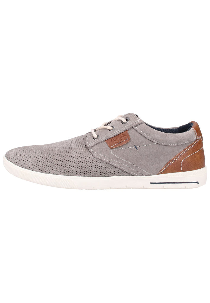 s.Oliver Halbschuhe Leder/Synthetik Grau - surf4shoes