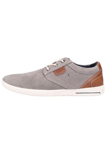 s.Oliver Halbschuhe Leder/Synthetik Grau - surf4shoes
