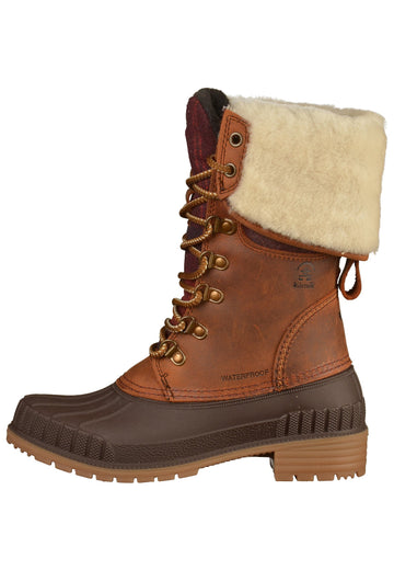 Kamik Stiefel Leder Braun - surf4shoes