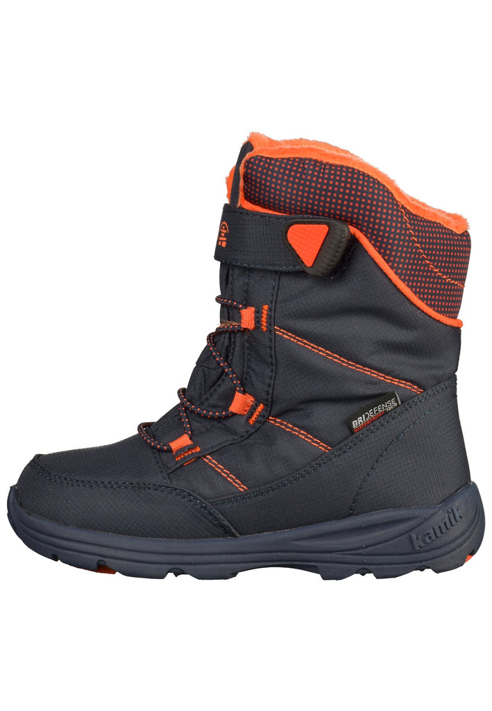 Kamik Stiefel Textil Navy Warmfutter - surf4shoes