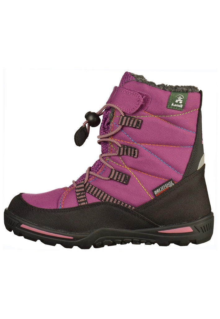 Kamik Stiefel Lederimitat/Textil Grape - surf4shoes