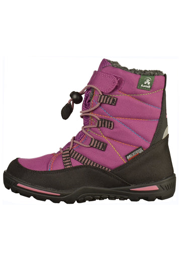 Kamik Stiefel Lederimitat/Textil Grape - surf4shoes