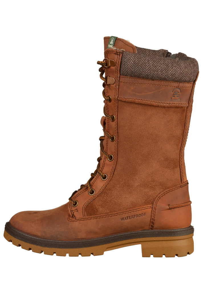 Kamik Stiefel Leder Cognac - surf4shoes