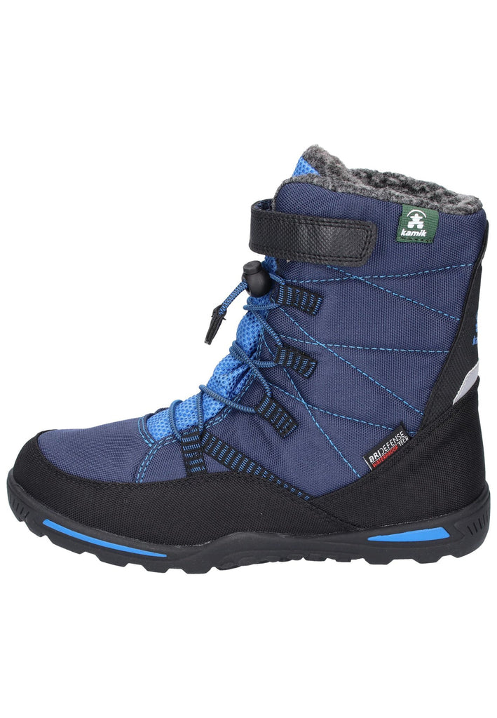 Kamik Stiefel Lederimitat/Textil Navy - surf4shoes