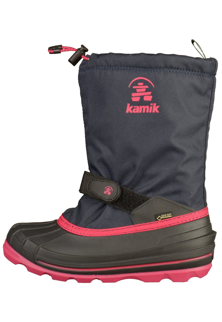 Kamik Stiefel Synthetik Navy - surf4shoes