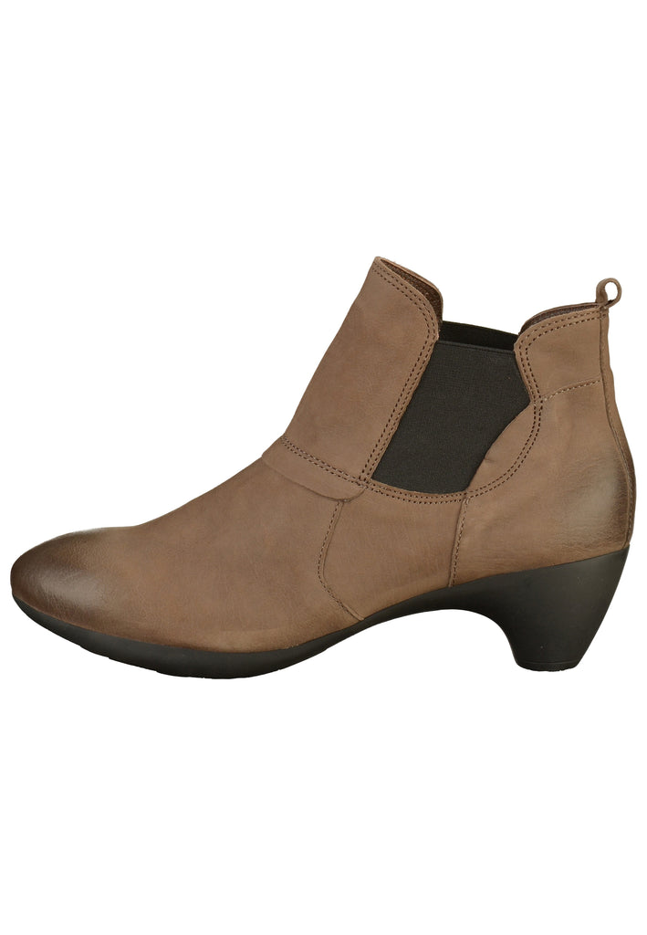 Think! Stiefelette Leder Beige - surf4shoes