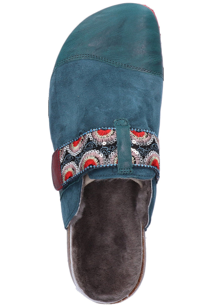 Think! Clogs Leder Atlantic - surf4shoes