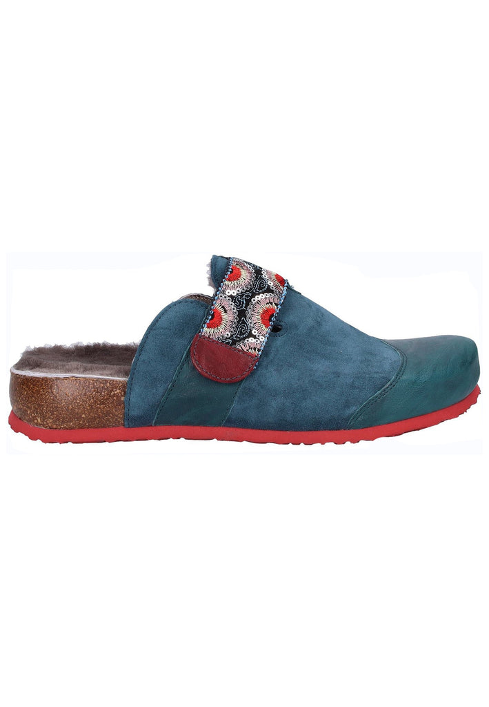Think! Clogs Leder Atlantic - surf4shoes