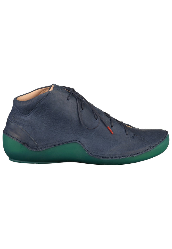 Think! Halbschuhe Nubukleder Navy - surf4shoes