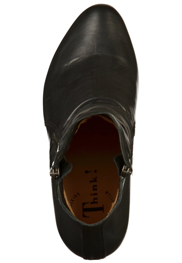 Think! Stiefelette Leder Schwarz - surf4shoes