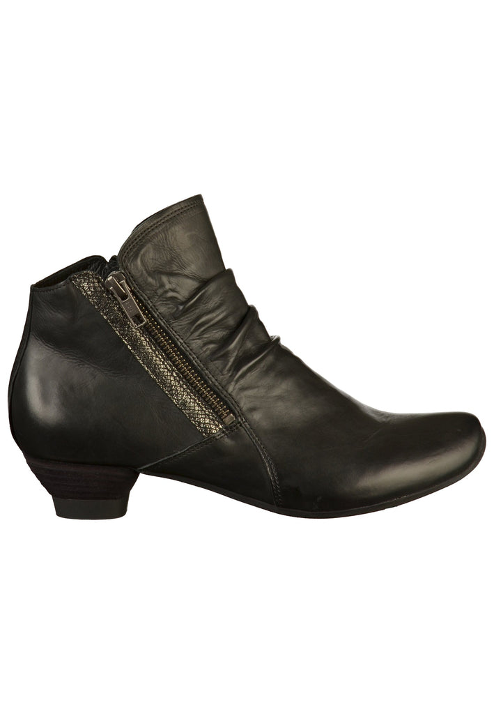 Think! Stiefelette Leder Schwarz - surf4shoes