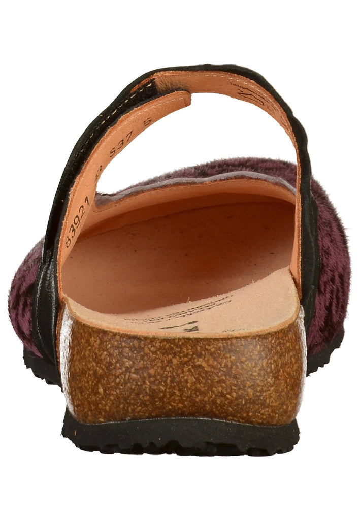 Think! Clogs Leder Rosa - surf4shoes