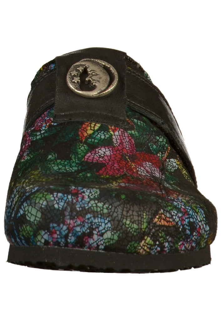 Think! Clogs Leder Schwarz - surf4shoes