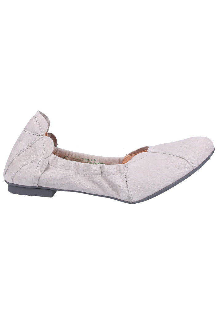 Think! Ballerinas Leder Hellgrau - surf4shoes