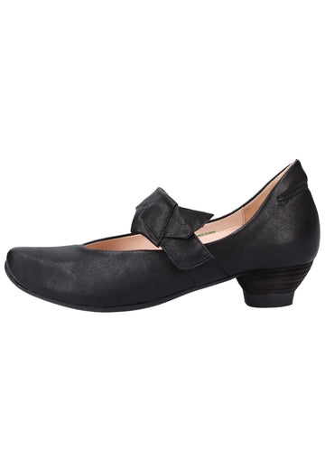 Think! Pumps Leder Schwarz - surf4shoes