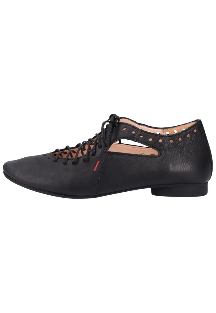 Think! Halbschuhe Leder Schwarz - surf4shoes