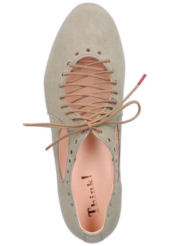 Think! Halbschuhe Leder Grau - surf4shoes