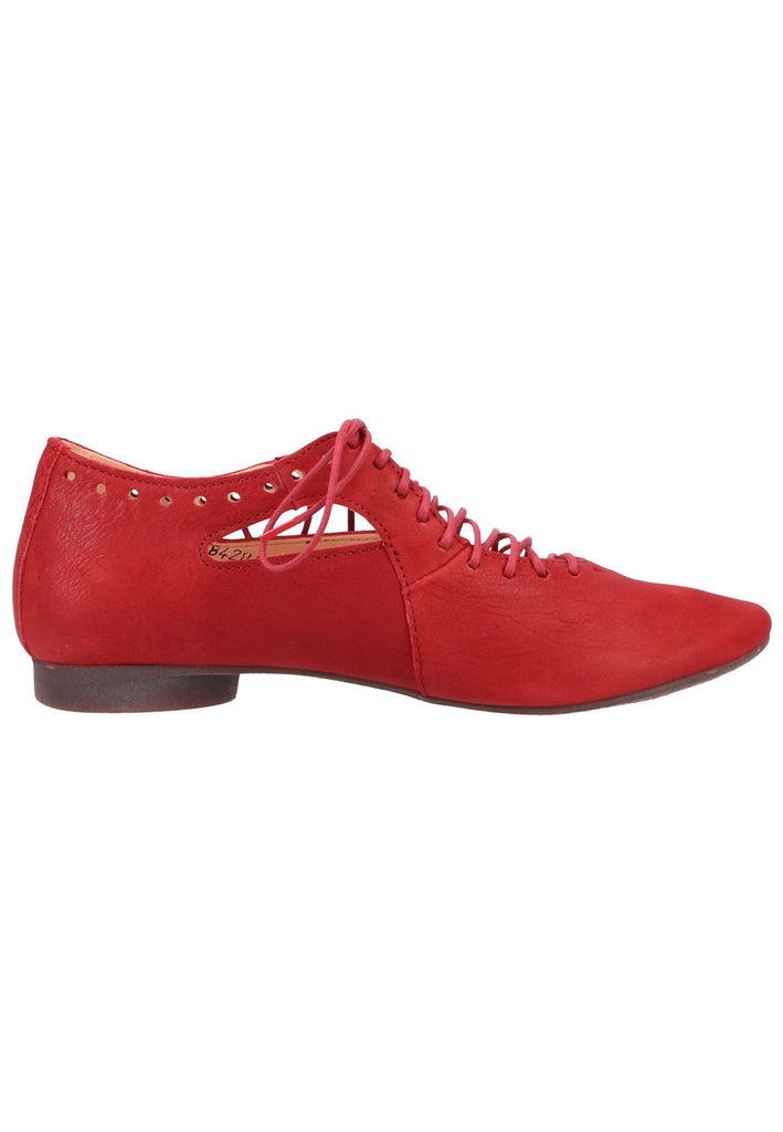 Think! Halbschuhe Leder Rot - surf4shoes