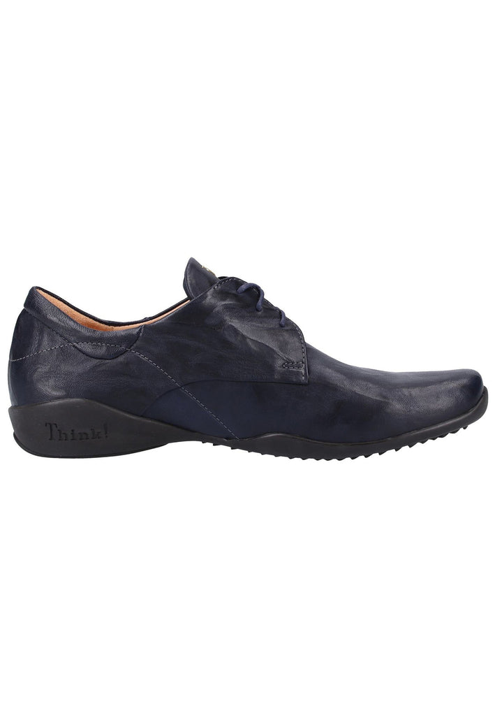 Think! Halbschuhe Leder Navy - surf4shoes