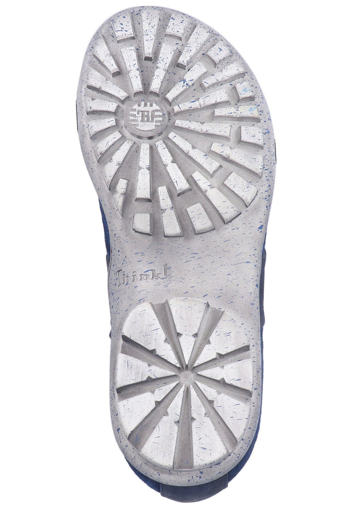 Think! Halbschuhe Leder Blau - surf4shoes