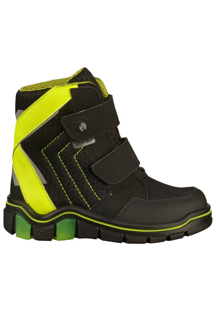 Pepino Stiefel Leder/Textil Schwarz - surf4shoes