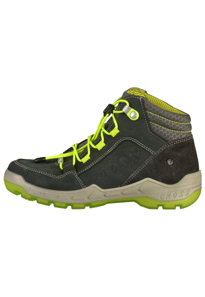 Pepino Stiefelette Nubukleder Dunkelgrau - surf4shoes