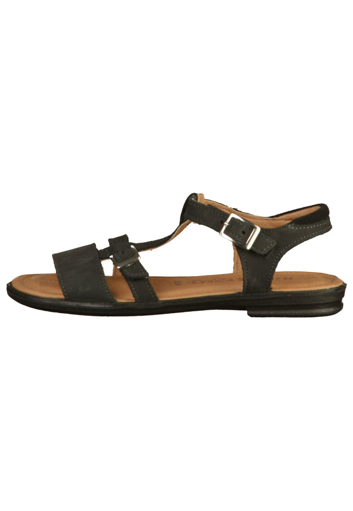 Ricosta Sandalen Leder Schwarz - surf4shoes